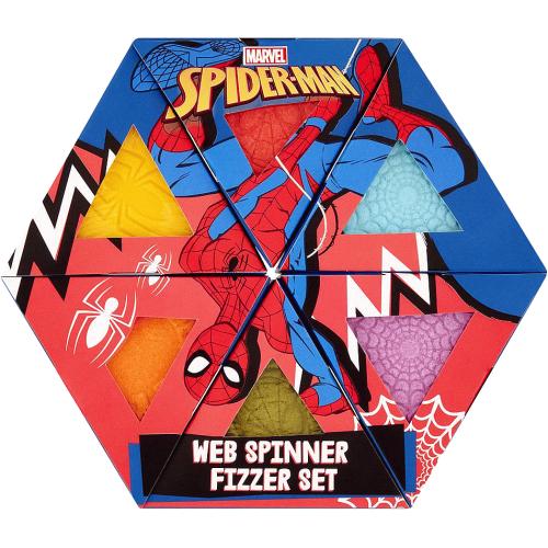 Spiderman Web Spinner Bath Fizzer Gift Set