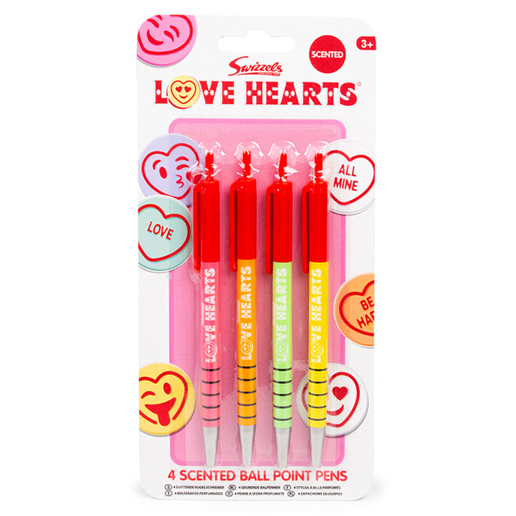 Swizzels Love Hearts Scented Ball Pens