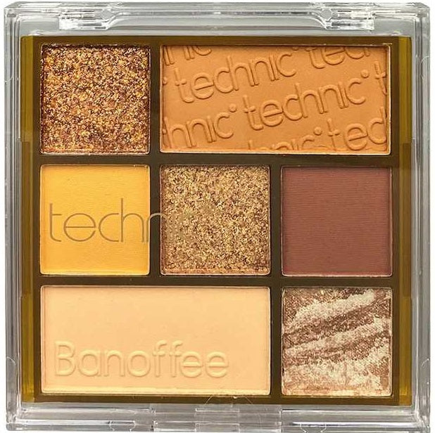 Technic 7 Colours Pressed Pigment Eyeshadow Palette