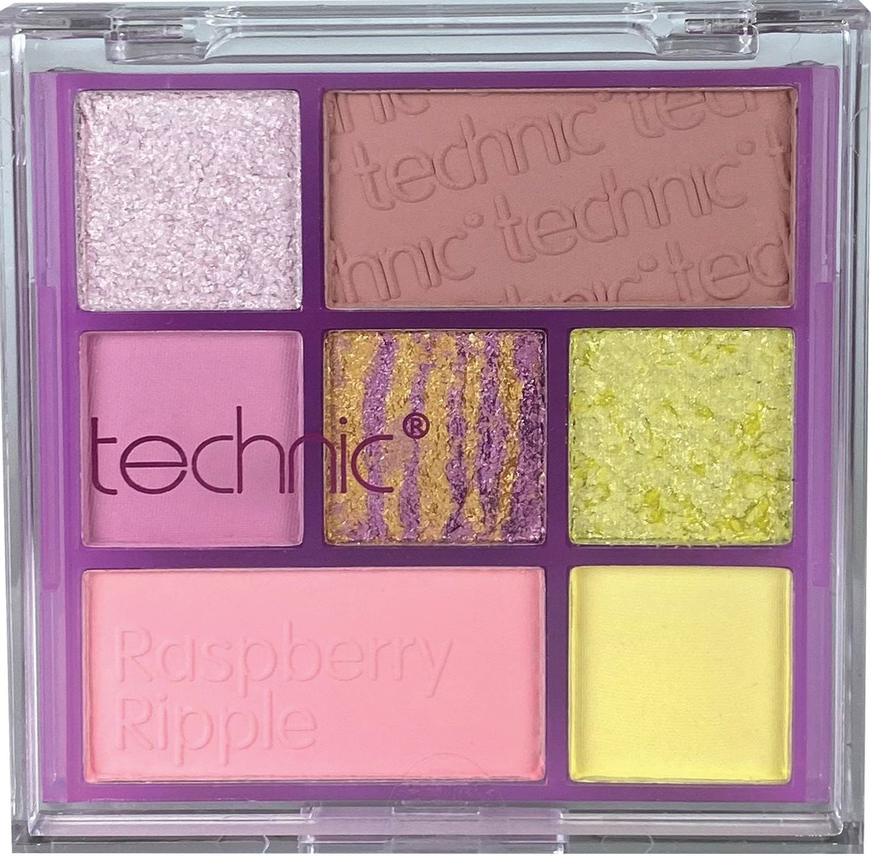 Technic 7 Colours Pressed Pigment Eyeshadow Palette