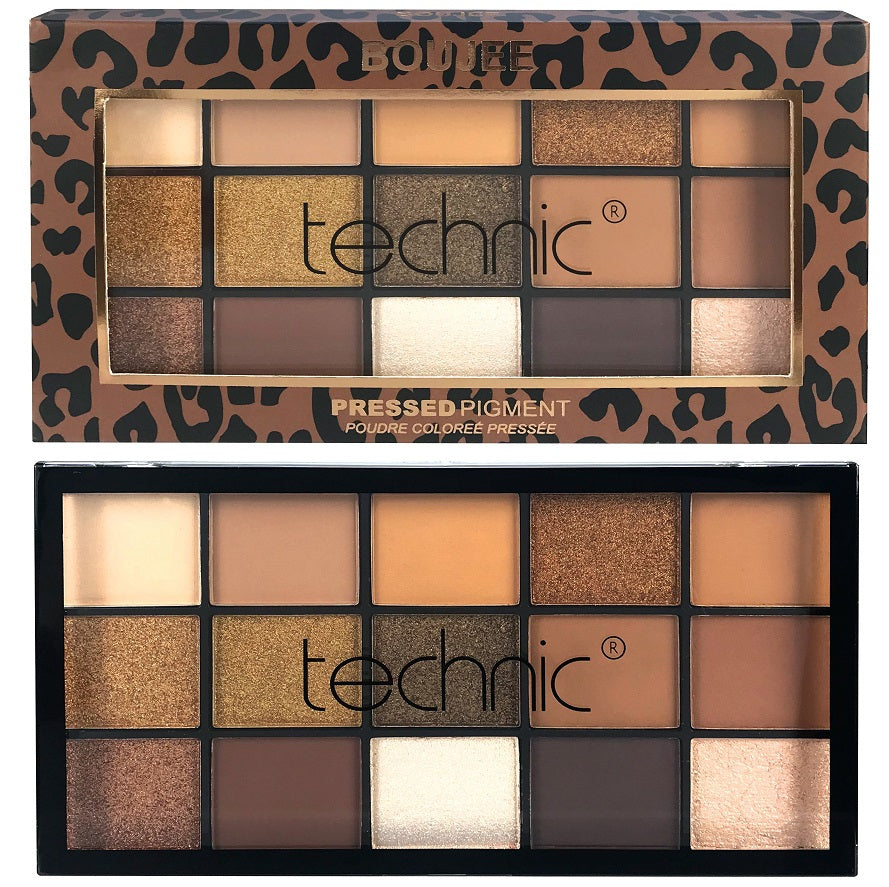 Technic Pressed Pigment Eyeshadow Palette – Boujee