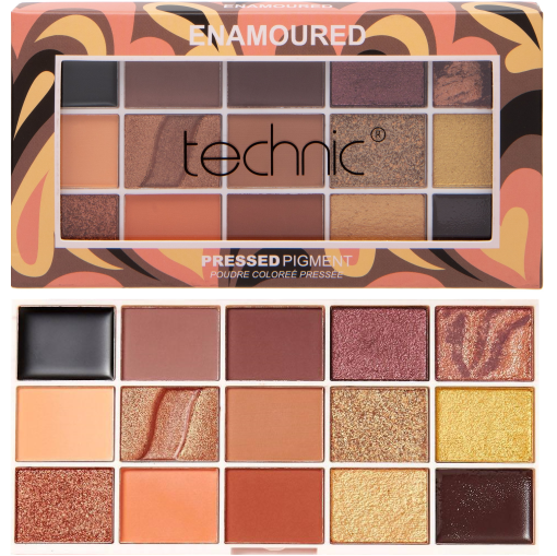 Technic Enamoured Pressed Pigment Eyeshadow Palette