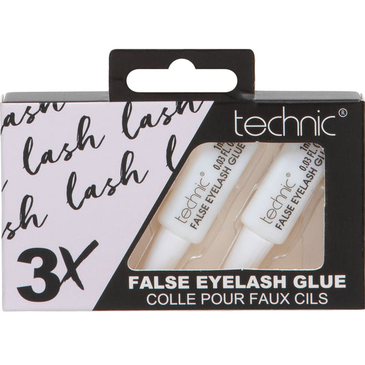 Technic False Eyelash Glue (3 x 1ml)