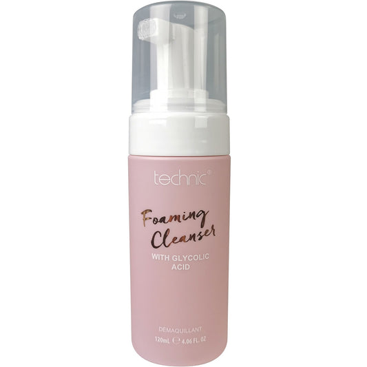 Technic Foaming Cleanser Face Wash with Glycolic Acid 120ml