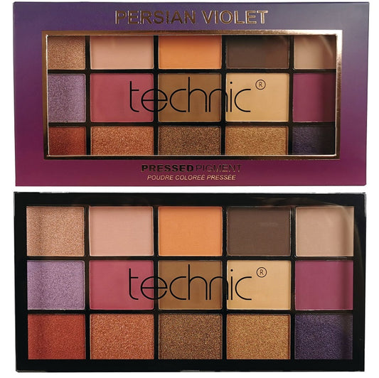 Technic Persian Violet Pressed Pigment Eyeshadow Palette