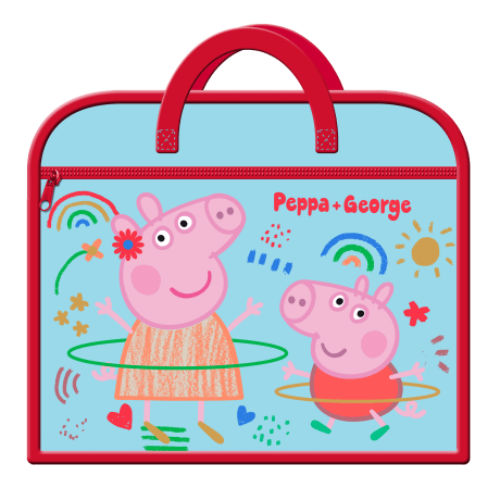 Peppa Pig Zipped Book Bag