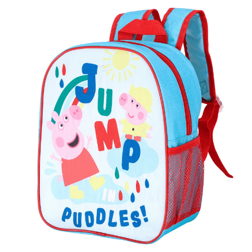 Premium Backpack Peppa Pig 'Jump Puddles