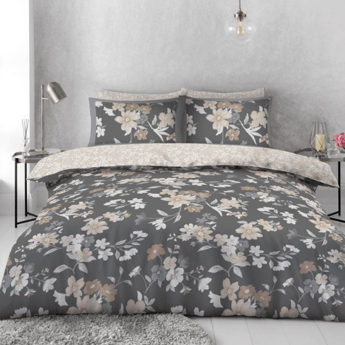 Snoozeville Camden Floral Natural Duvet Set