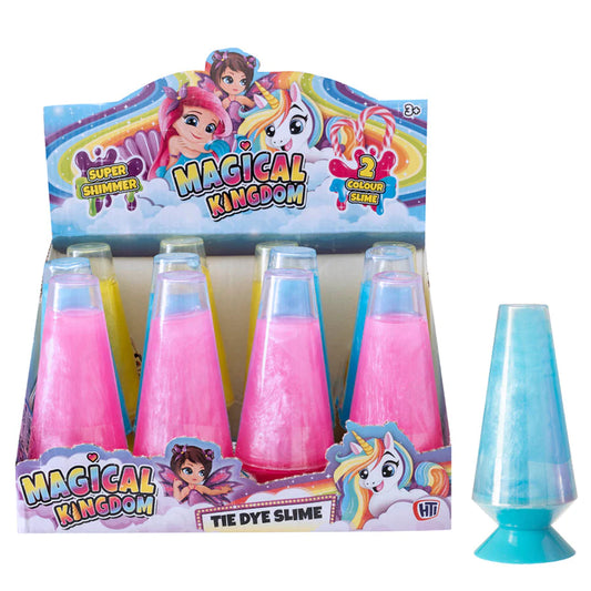 Magical Kingdom Super Shimmer Tie Dye Slime Lava Lamp