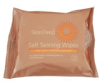 Skin Deep Self Tan Wipes