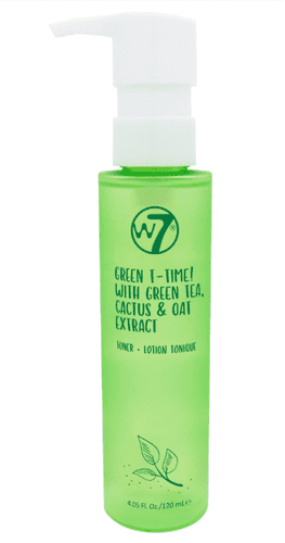 W7 Green T-Time Face Toner 120ml