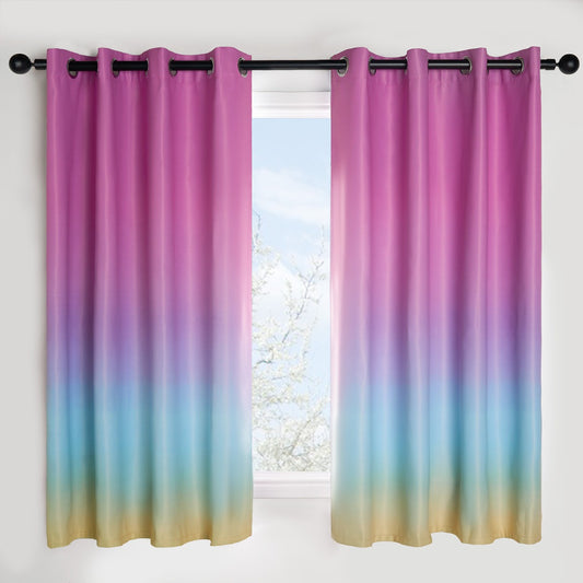 Kids Ombre Blackout Curtains