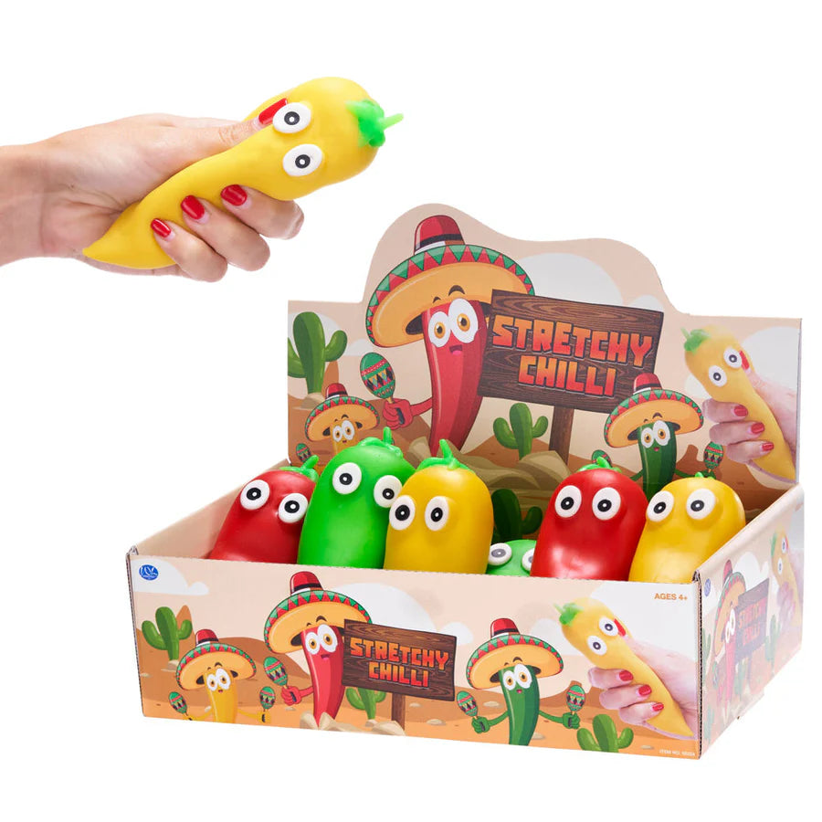 Stretchy Squidgy Chilli Fidget Sensory Toy